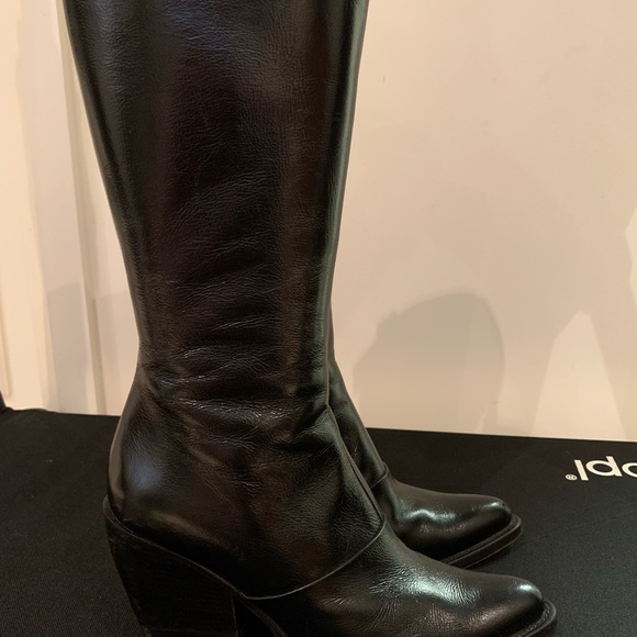 Chloe Black Tall Boots - Picture 3 of 7